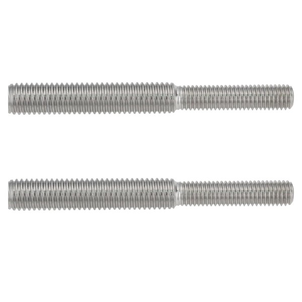 Create idea Pack of 2 Threaded Adapters Double-Sided Threaded Bolts