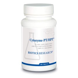 Biotics Research Cytozyme PT HPT Lamb Pituitary Hypothalamus Complex, Supports Function of The Pituitary Gland and Hypothalamus, Adrenal Health, Brain Boost 180 Tablets