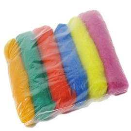 SIA COLLA-S Felt Wool Colourful Mix Felt Mixed 100% Wool Light Shades Mix Minimum 6 Different Shades 75g Total