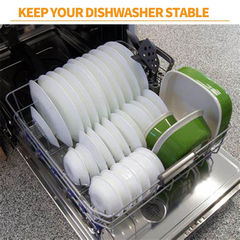 Atgestore Upgraded MEG62279201 Dishwasher Lower Rack Holder Replacement Parts for