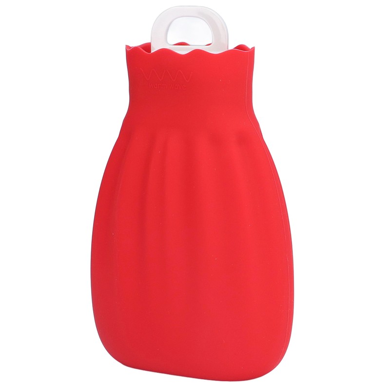 Hot Water Bottle Silicone Explosion Proof Hot Water Bag with