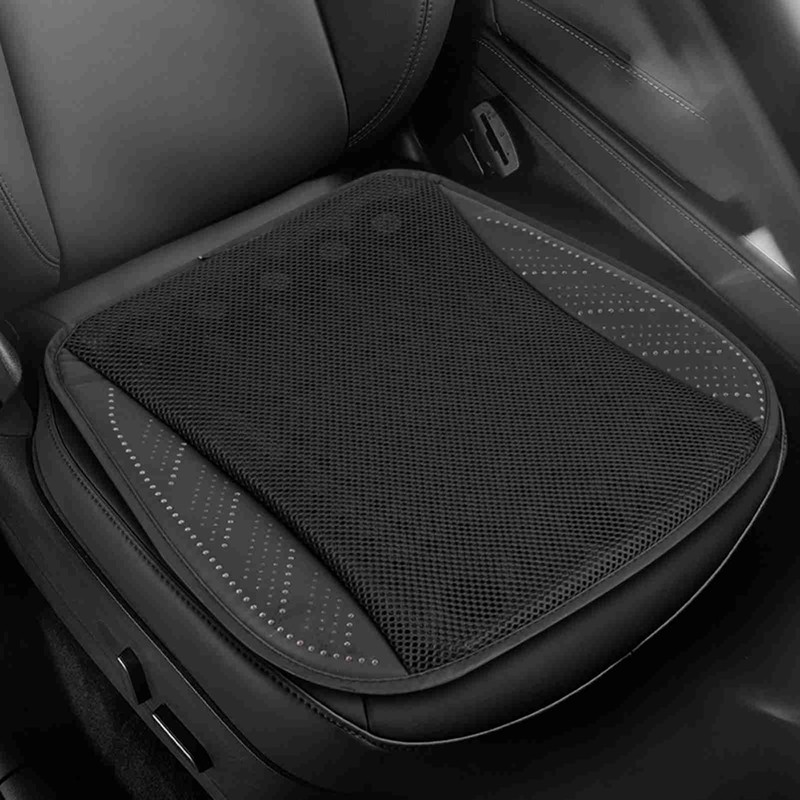 Ventilated Seat Cushion with USB Port, Summer Breathable Cooling Pad
