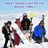 Pack of 8 Ski Fastening Straps, Adjustable Ski Straps for