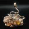 Sttiafay Snake Hand Bracelet Silver Serpent Palm Cuff Bangle Vintage