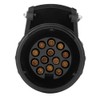 Bediffer Plastic 13 Pin Female Plastic Trailer Plug Socket Cable