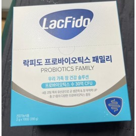 Rockfido I agree to the use of my personal information with Rockfido Probiotics Family 2g x 100 packets. / 락피도 프로바이오틱스 패밀리 2g x 100포 1개 개인정보 활용에 동의합니다.