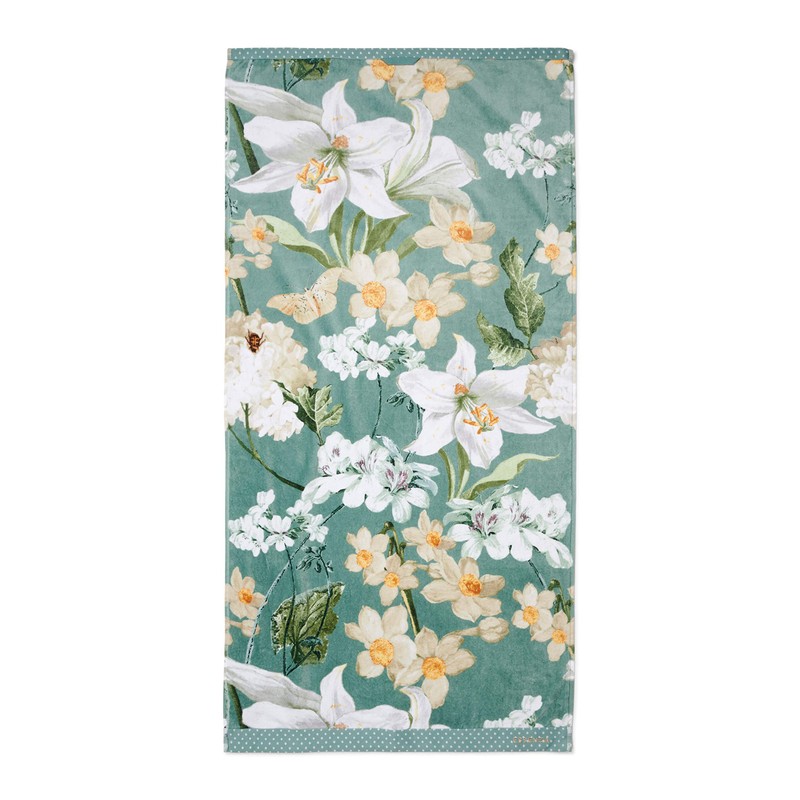 ESSENZA Rosalee Green Hand Towels 16 x 22 cm 401445-200-002
