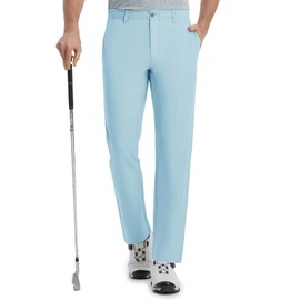 Rouen Golf Pants Men Stretch Lightweight Quick Dry Classic Fit Soft Sports Casual Mens Dress Pants with Pockets