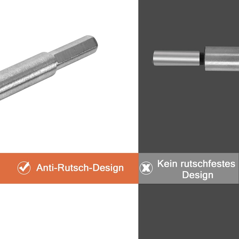 169 mm Extra Long Extension for Round or Hexagonal Shafts