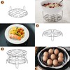 GSlife Egg Steamer Rack - Stainless Steel Trivet for 6,
