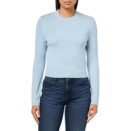 HUGO, Retro Logo Sweater, Baby Blue, L