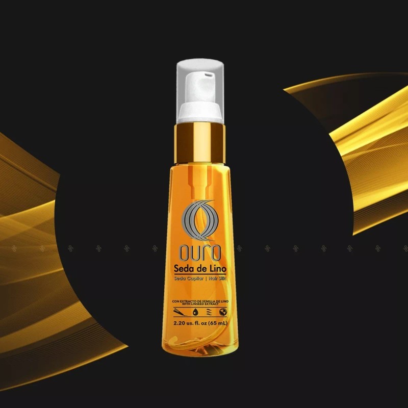 Ouro Seda Capilar Semilla De Lino Ouro 65ml