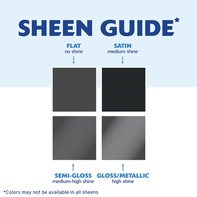 Rust-Oleum 1974502 Painter's Touch Latex Paint, Quart, Semi-Gloss Black 32