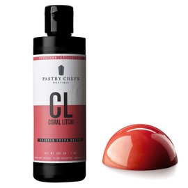Pastry Chef's Boutique Pastry Chef's Boutique Intuition Collection Premium Colored Cocoa Butter Coloring for Chocolate - 8 oz. (Coral Pink)