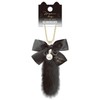 Coolia Key Chain & Mascot Myauday ST Ribbon Fur Charm,