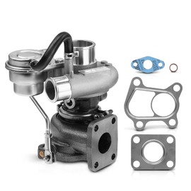 A-Premium Complete Turbo Turbocharger Kit, with Wastegate Actuator & Gasket, Compatible with Hyundai Elantra/Santa Fe/Tucson 2001 2002 2003 2004 2005, 2.0L, Replace# 4917302401, 4917302410