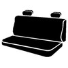 Fia TR42-28 BLACK Custom Fit Rear Seat Cover Bench Seat