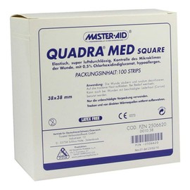 Quadra Med Square 38 x 38 mm S Pack of 100
