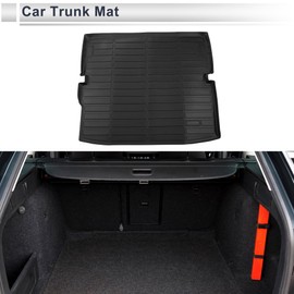 RATCHROLL Cargo Liner Rear Trunk Mat for Mitsubishi Outlander PHEV 22-24 Not for Mitsubishi Outlander Sport Trunk Cargo Luggage Boot Tray Mat TPE 1 Pc Long Grid Pattern