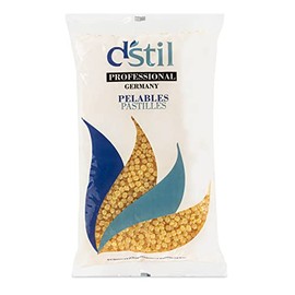 1 kg Honey Hot Wax Beans Elastic Film Wax Pelables Stripless Waxing - Low Melting Depilatory Wax for All Body Hair removel and Sensitive Areas