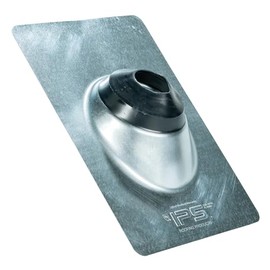 Water-Tite 81855 Roof Flashing, 8-3/4-by-12-1/2-Inch Galvanized-Steel Base with Elastomer Collar, For 2-Inch Vent Pipe