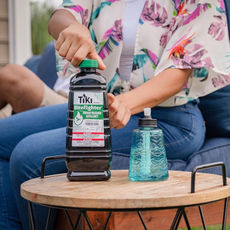 TIKI BiteFighter Mosquito Repellent Torch Fuel – 3/4 Gallon (100