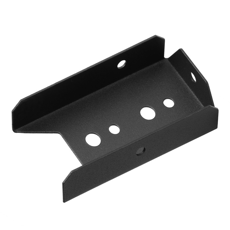 20 Pcs 2x4 Fence Bracket,Thickness1.2mm(18 Gauge) Black Deck Rail Bracket
