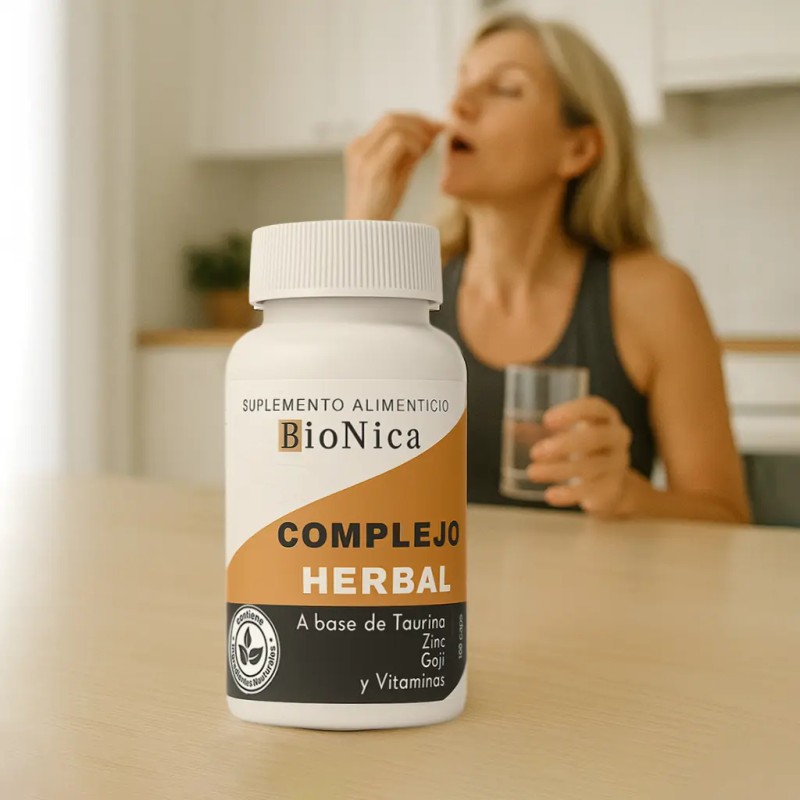 Biónica Suplemento Cápsula Complejo Herbal 100 Cáps
