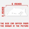 Bongo Cat Cute Car Stickers, 5"x2" Funny Meme