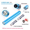 SEAMAGIC 5-Pack LED Penlight Set with 10-Piece Pre-Installed Batteries, Aluminum