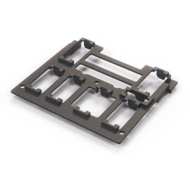 Octoclassic Mercedes W126 SEC Center Console Attachment Bracket Black A1266830600