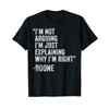 Boone Quote Funny Birthday Custom Name Idea Engineer T-Shirt