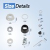 Kitchen Faucet Repair Kit, 93980 Handle Mechanism Kit Replacement Parts