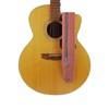 Guitar Strap Zipper Leather Straps Acoustic Guitar Accessories for Bass