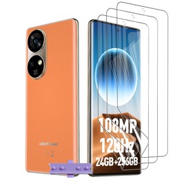 [3 Pack] Hydrogel Screen Protector for Ulefone Note 17 Pro, Electro-weideworld Scratch Resistant HD Clear TPU Screen Protector Support Fingerprint Unlock