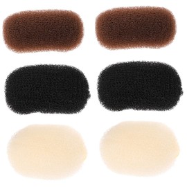 GAROZATION 6Pcs Hair Volume Clips for Women Hair Base Clamps Styling Tools for Updos Hair Bump Pads for Added Volume for Girls Headdresses and Hair Styling