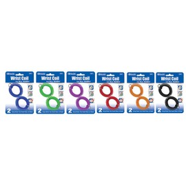 Bazic Wrist Coil with Key Holder (2 Pack), Case of 144