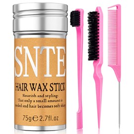 Hair Wax Stick Slick Back Hair Brush Set – Flyaway & Frizz Control for Sleek Ponytails, Buns, and Updos – Hair Accessories for Ballet, Dance Recitals, and Gifts