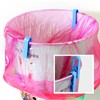10 Plastic Trash can Clips, Anti-Slip Fixed Garbage Bags, Home