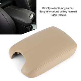 Cubierta de Reposabrazos, Tapa de la Consola Central del Coche, Cubierta de Reposabrazos, Ajuste Directo de Repuesto para Accord 2008-2012(Beige)
