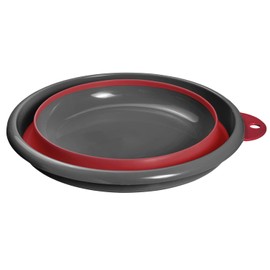 Westmark 21312270 Foldable Washing Up Bowl with Hanging Device Capacity 4500 ml Plastic Red / Anthracite