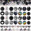 Wurosi 112 Pcs Beads for Pens, Spacer Beads, Chunky Bubblegum