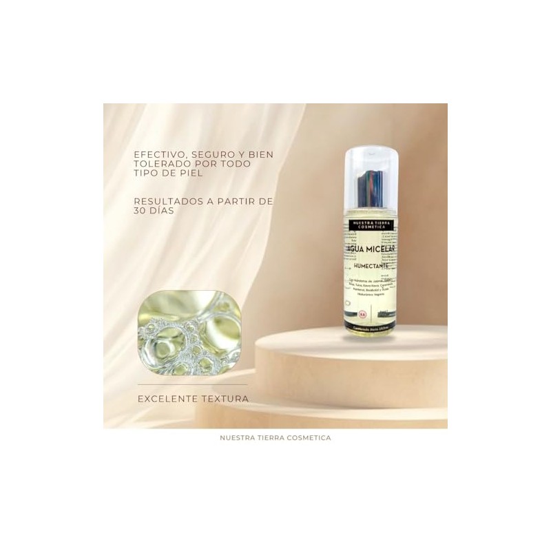 Agua Micelar Humectante con Jazmin y Arroz 150ml