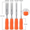 4 Piece Wood Chisel Sets Woodworking Tools Set, Wood Chisels