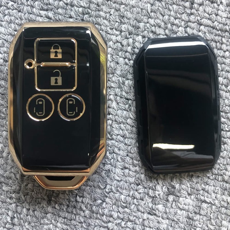 Kinotaka Soft TPU Smart Key Cover for Suzuki Cars, 4