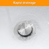 Pop-up Sink Drain Stopper with Lift Rod - Universal Bathroom