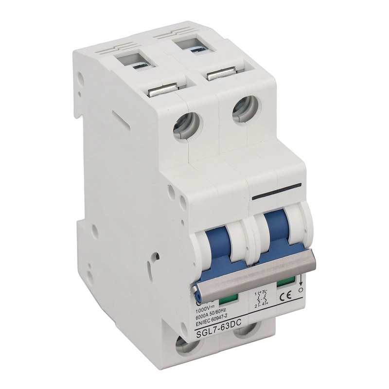DC Miniature Circuit Breaker Pa66 Quick Response Arc Extinguishing PV
