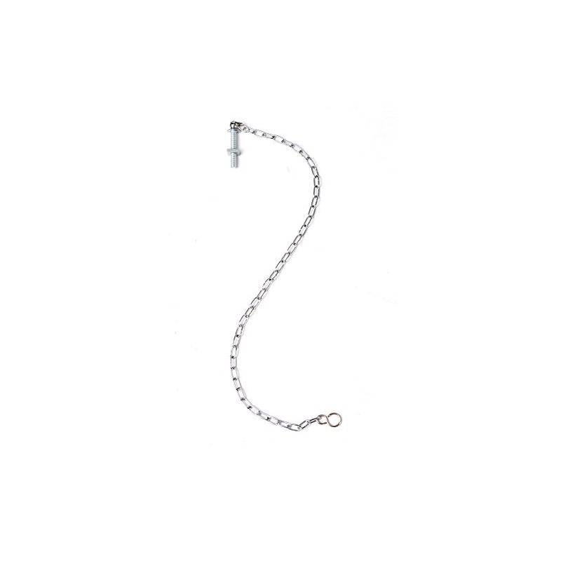 Merriway BH02315 Link Type Bath Chain with S Hook and