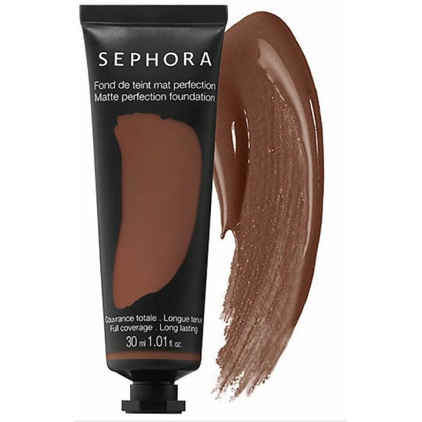SEPHORA Collection Matte Perfection Foundation Full Coverage #59 Ebony Full Size