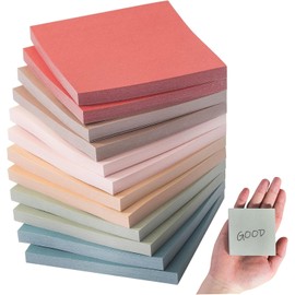 Notas Adhesivas, 12 Blocs, 600 Hojas Notas Adhesivas 3x3, Nota, Blocs, Palo, De Colores, Bloc de, Colorido, Suministros Oficina